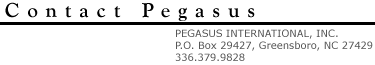 Contact Pegasus International